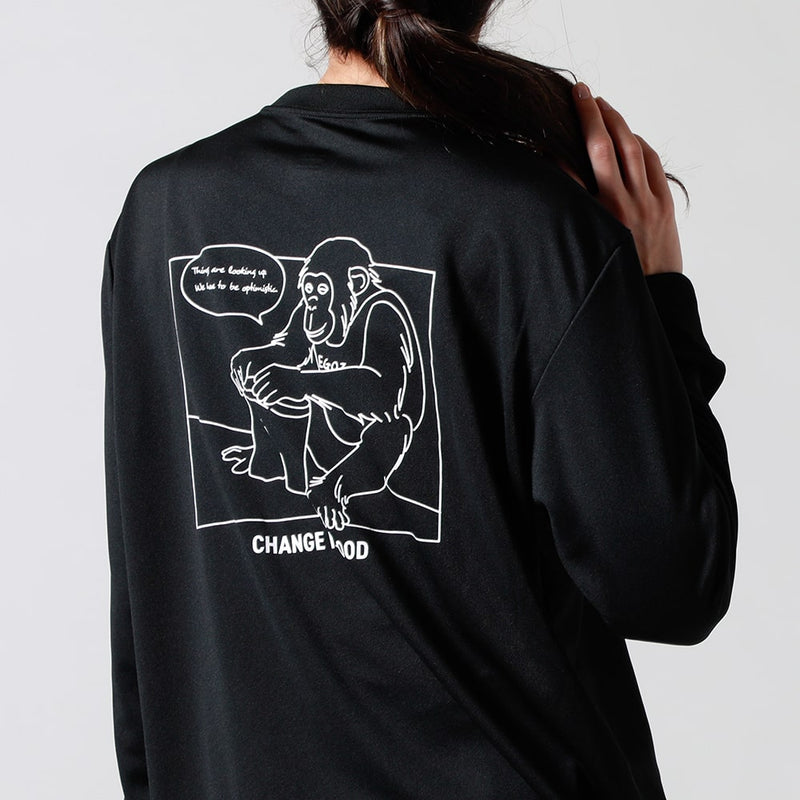 ラインアート ロングTシャツ