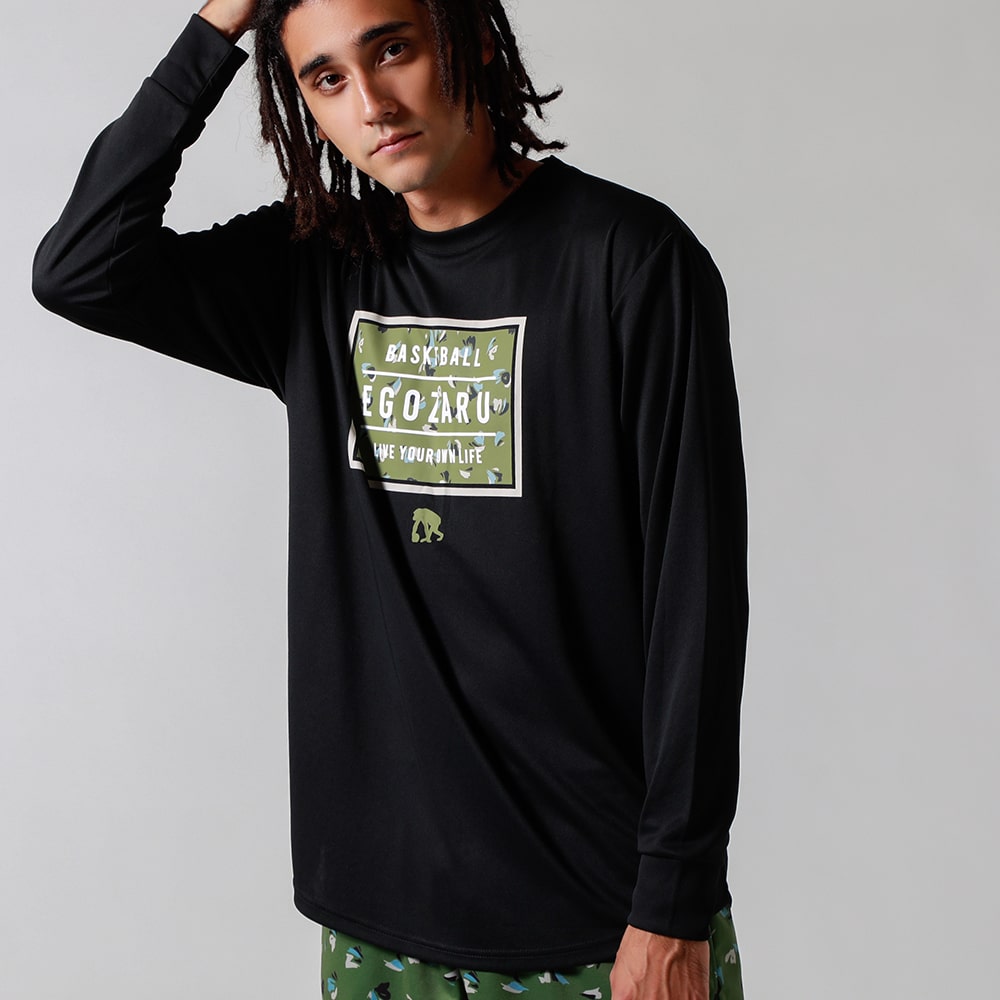 Float square long T -shirt