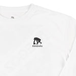 Bleachback print long sleeve T -shirt