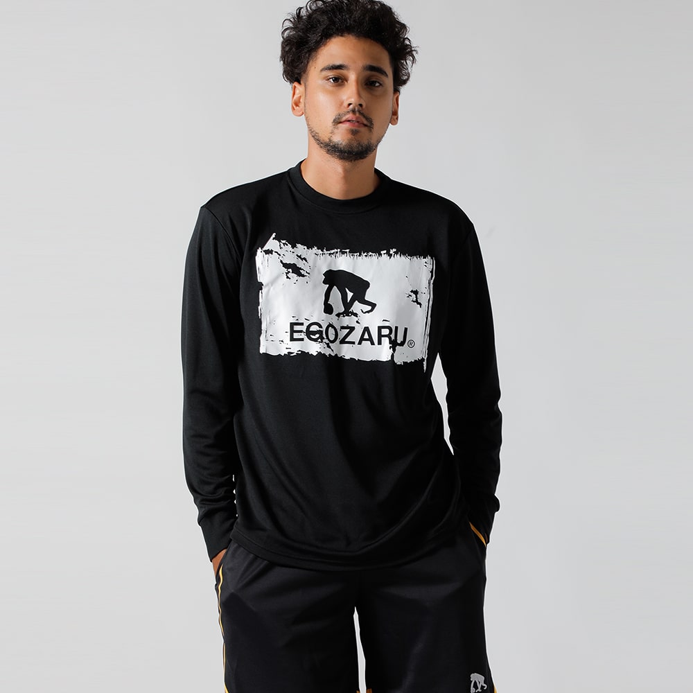 マスクド ロゴ ロングスリーブTシャツ