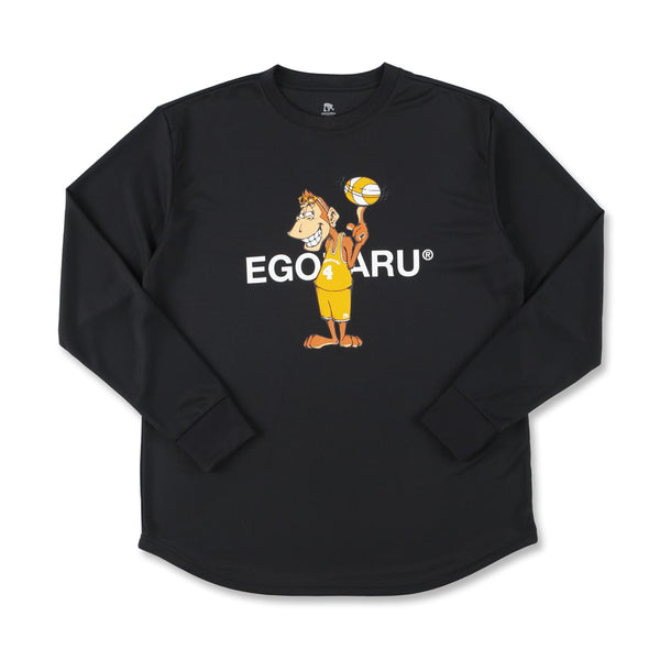 EGOZARUエゴザル　バスケットTシャツ3枚＋ノースリーブシャツ1枚セット EZバックプリント ロングスリーブTシャツ – EGOZARU ONLINE