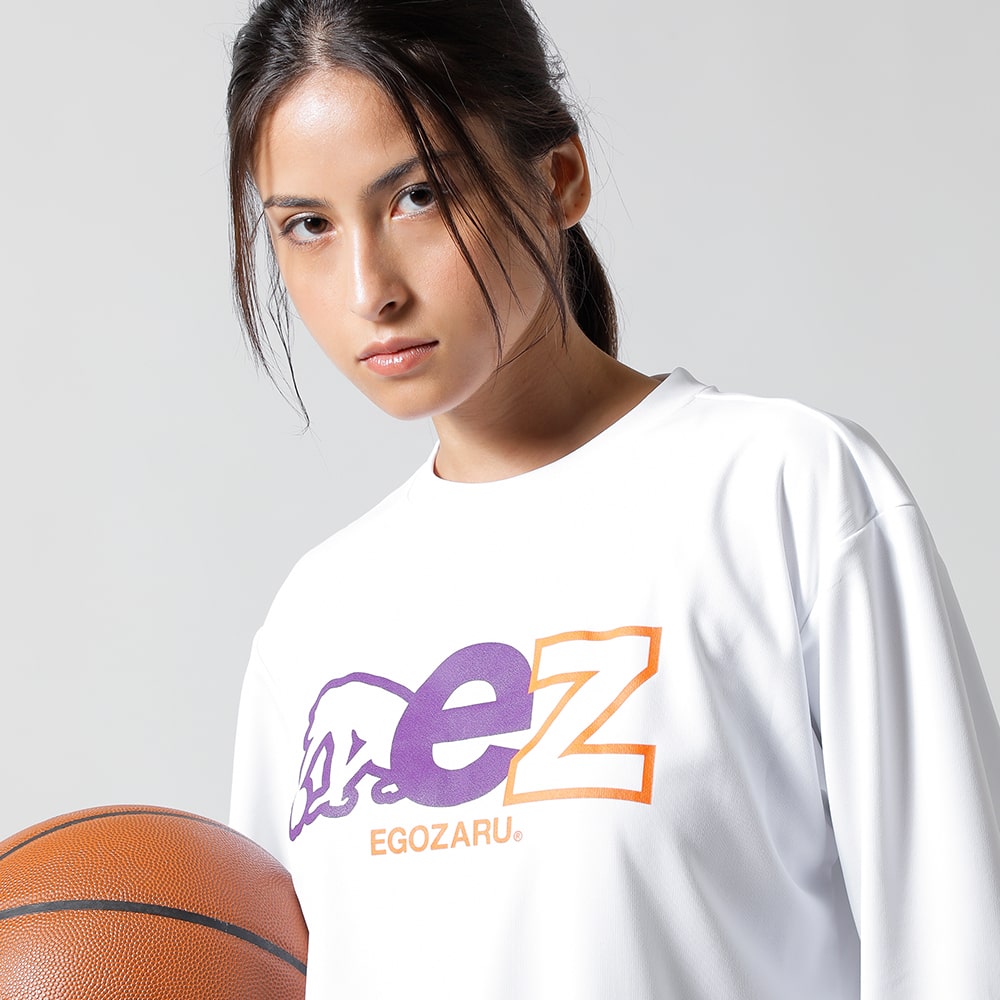【新品・未開封】バスケ　エゴザル　ロングスリーブTシャツ　Mサイズ エゴザル（EGOZARU）（メンズ）バスケットボールウェア EZキューブ