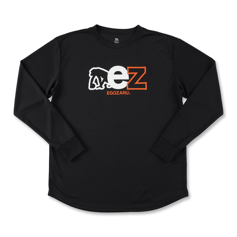 EZ backprint long sleeve T -shirt