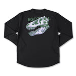 Egozaurus Back Long Sleeve T -shirt