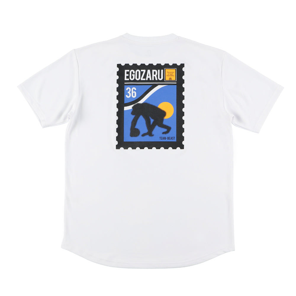 Stampback print T -shirt