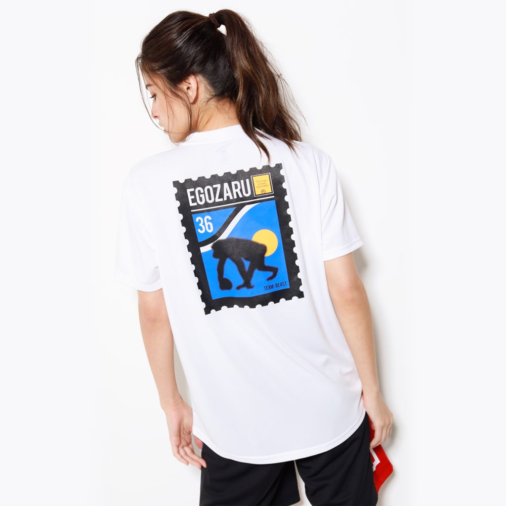 Stampback print T -shirt