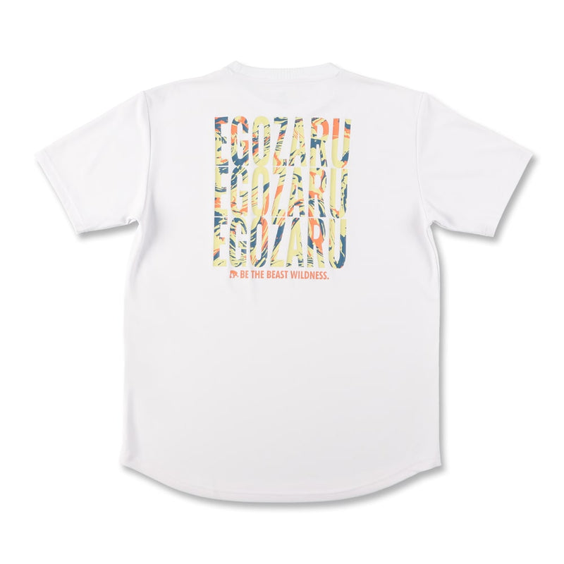 Marble backprint T -shirt
