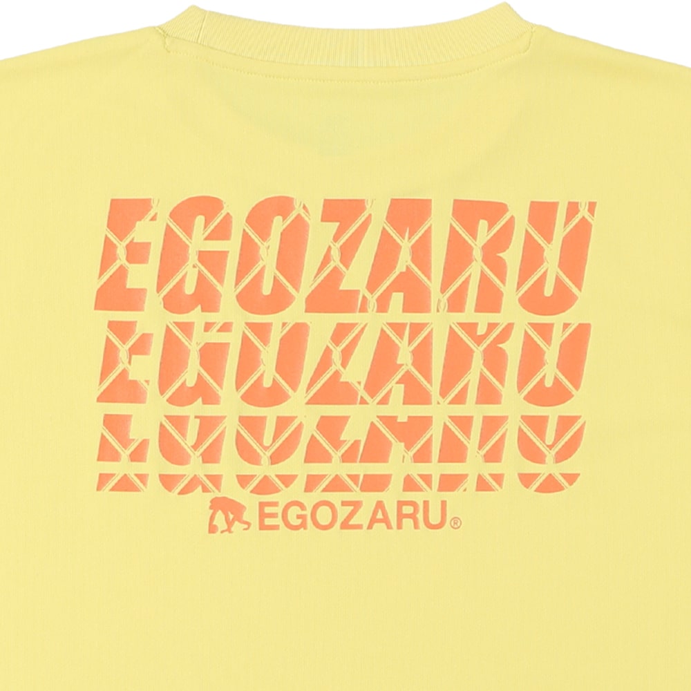 【新品未開封品】エゴザル　Tシャツ　イエロー　バスパン　ホワイト　XL 新品未開封品】エゴザル Tシャツ イエロー バスパン ホワイト XL
