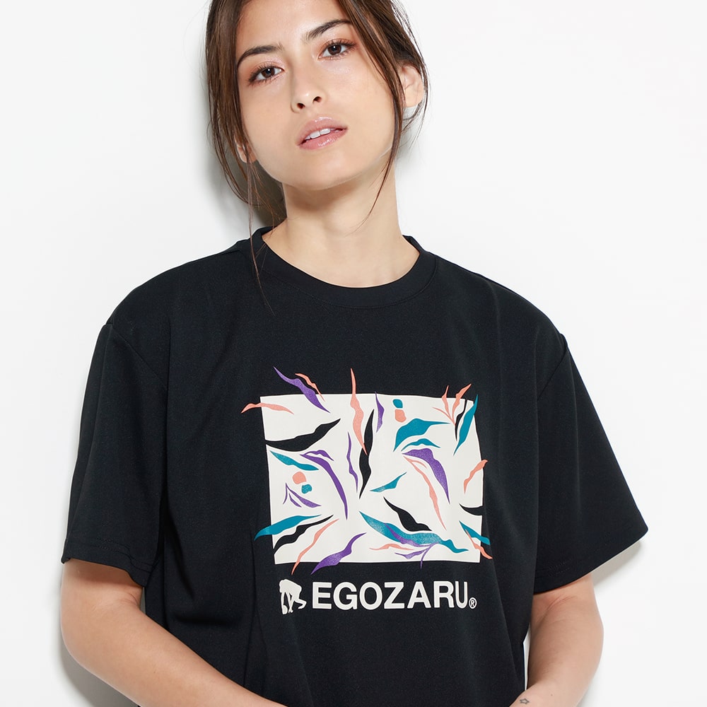 Narrow leaf box T -shirt