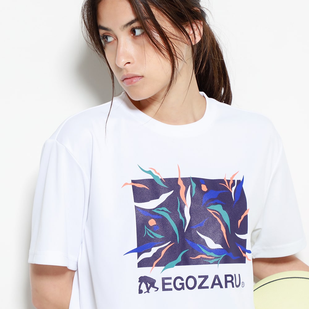 Narrow leaf box T -shirt