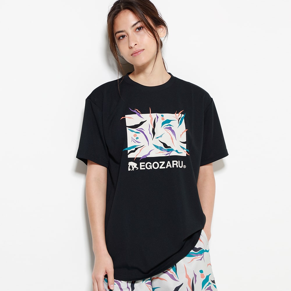 Narrow leaf box T -shirt