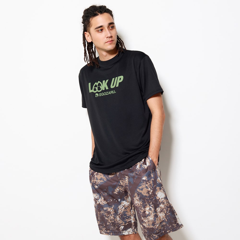 Lookup Back Print T -shirt