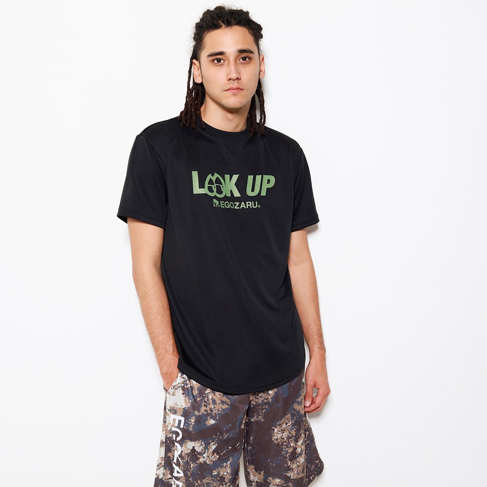 Lookup Back Print T -shirt