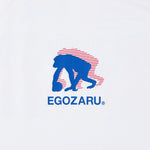 Wide geometric backprint T -shirt