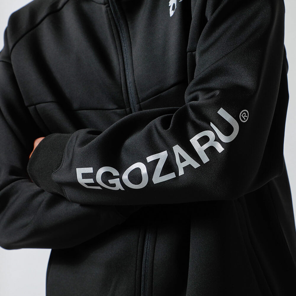 Water -repellent sweat zip parka