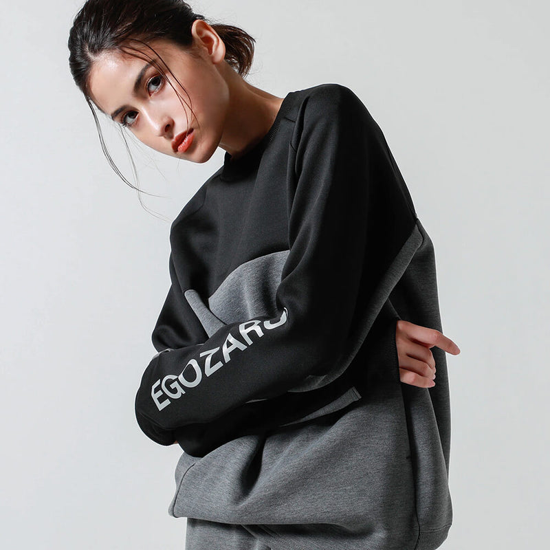 Water -repellent sweat crew neck