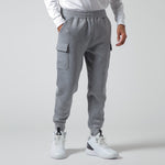 Solid Sweat Cargo Pants