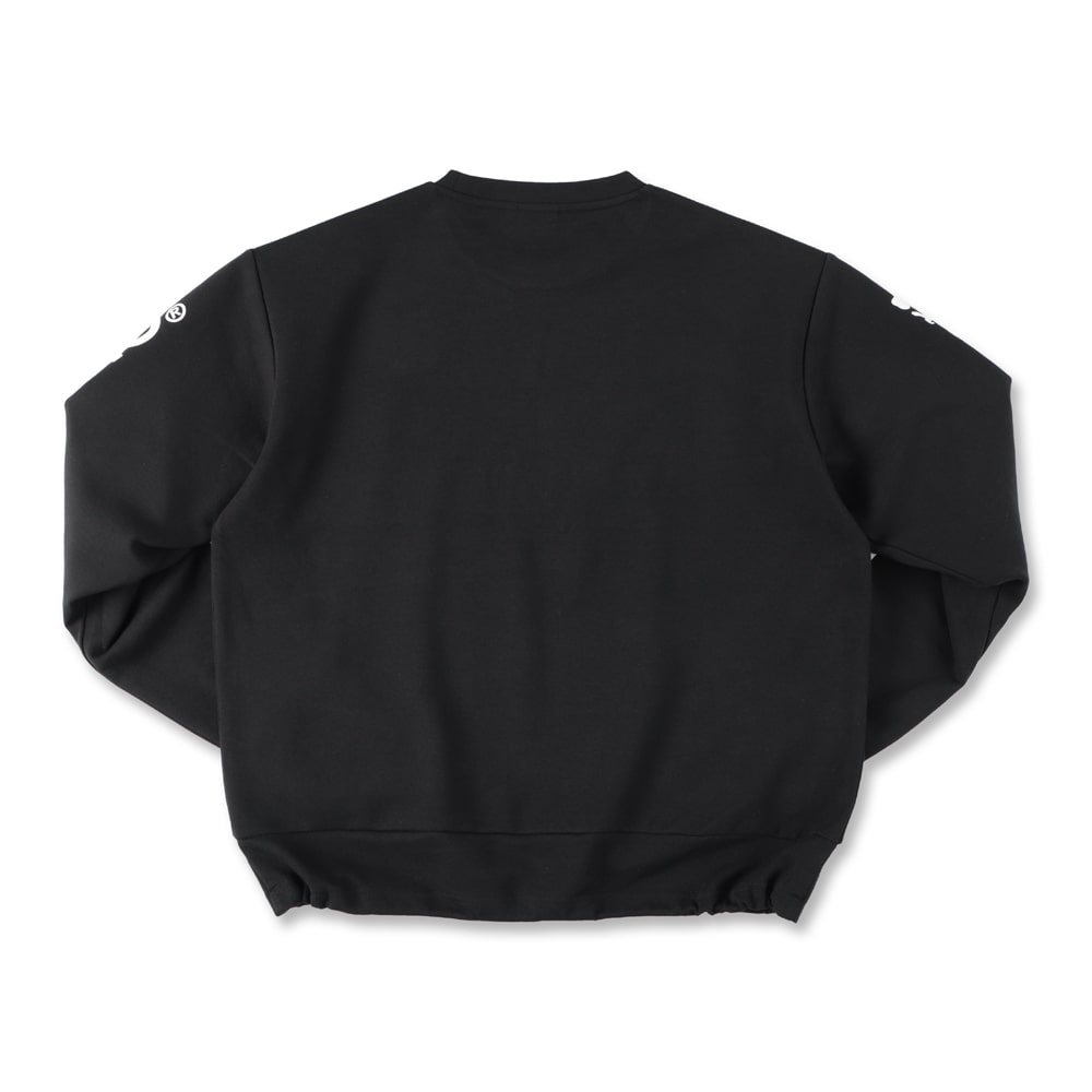 Three Brogo Crew Neck Sweat Shirt