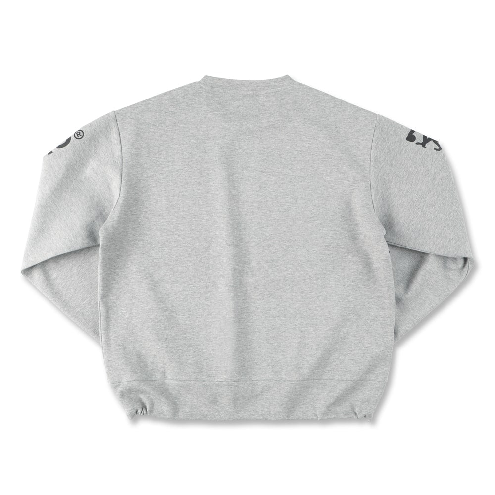 Three Brogo Crew Neck Sweat Shirt