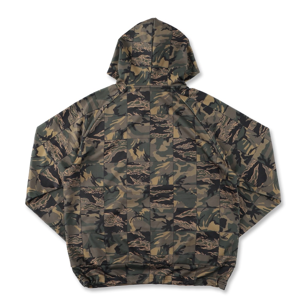 Printed Sweat Parka