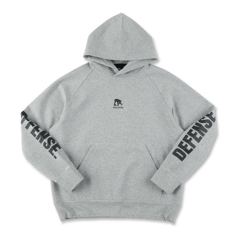 Offense defense sweatshirt parka