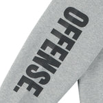 Offense defense sweatshirt parka