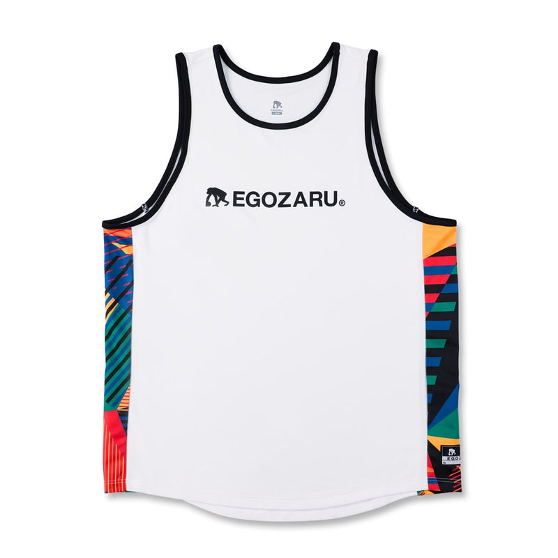 Wide geometric tank top – EGOZARU ONLINE STORE | エゴザル公式