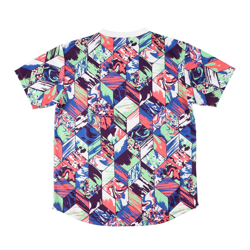 Gaudi total pattern T -shirt